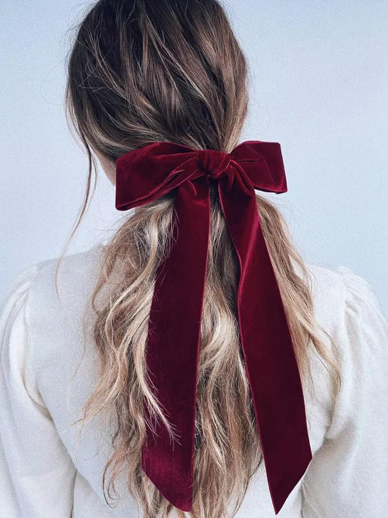 Lystrfac Vintage Long Ribbon Velvet Hair Bow For Women Hairpin Simple Fashion Top Clip Ladies Hairgrips Hair Accessories
Lystrfac Vintage Long Ribbon Velvet Hair Bow For Women Hairpin Simple Fashion Top Clip Ladies Hairgrips Hair Accessories