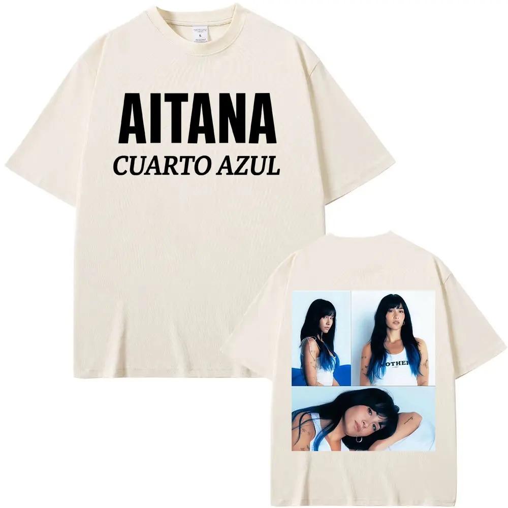 Aitana Singer Cuarto Azul 2025 Tour Fan TShirt Unisex Gothic Vintage Short Sleeve Casual 100 Cotton Women And Men Tshirts 4XL
Aitana Singer Cuarto Azul 2025 Tour Fan TShirt Unisex Gothic Vintage Short Sleeve Casual 100 Cotton Women And Men Tshirts 4XL