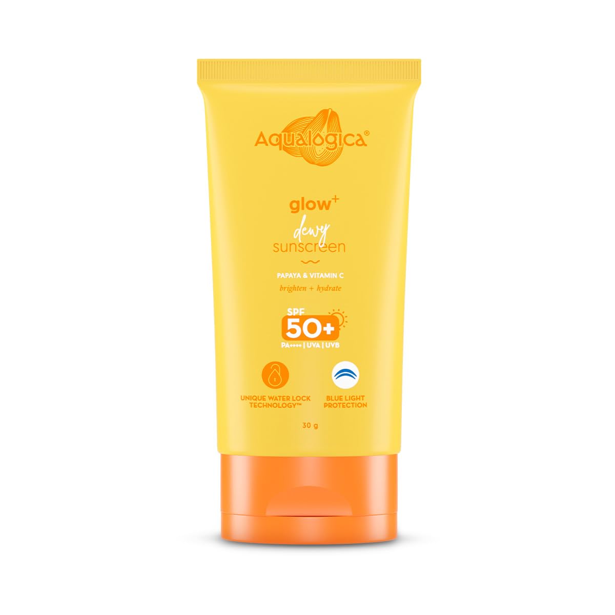 Aqualogica Glow+ Dewy Sunscreen Gel SPF 50 PA++++ Hydrating Lightweight UV Blue Light Protection 30 g For All Skin
Aqualogica Glow+ Dewy Sunscreen Gel SPF 50 PA++++ Hydrating Lightweight UV Blue Light Protection 30 g For All Skin