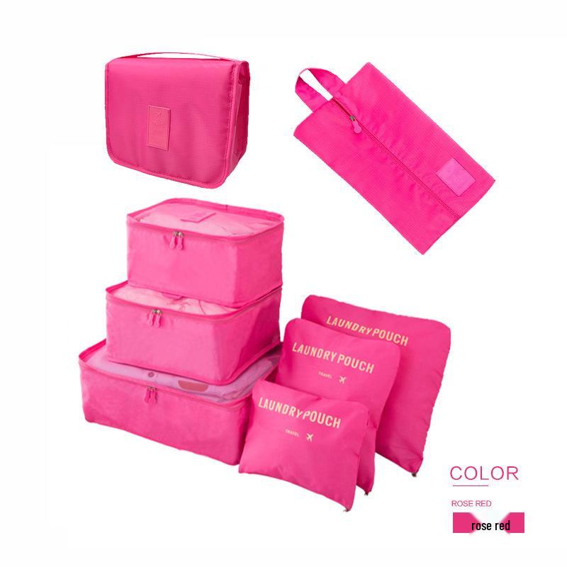Набор для хранения вещей для путешествий Cross-Border из 7 предметов: Органайзер для нижнего белья и сумка для обуви
Набор для хранения вещей для путешествий Cross-Border из 7 предметов: Органайзер для нижнего белья и сумка для обуви