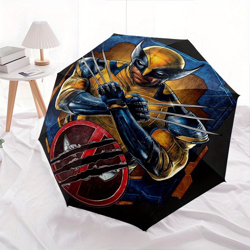 Disney Wolverine, Claws Themed automatic opening and closing folding umbrella, portable - durable, 8-rib umbrella frame, very suitable for b
Disney Wolverine, Claws Themed automatic opening and closing folding umbrella, portable - durable, 8-rib umbrella frame, very suitable for b
