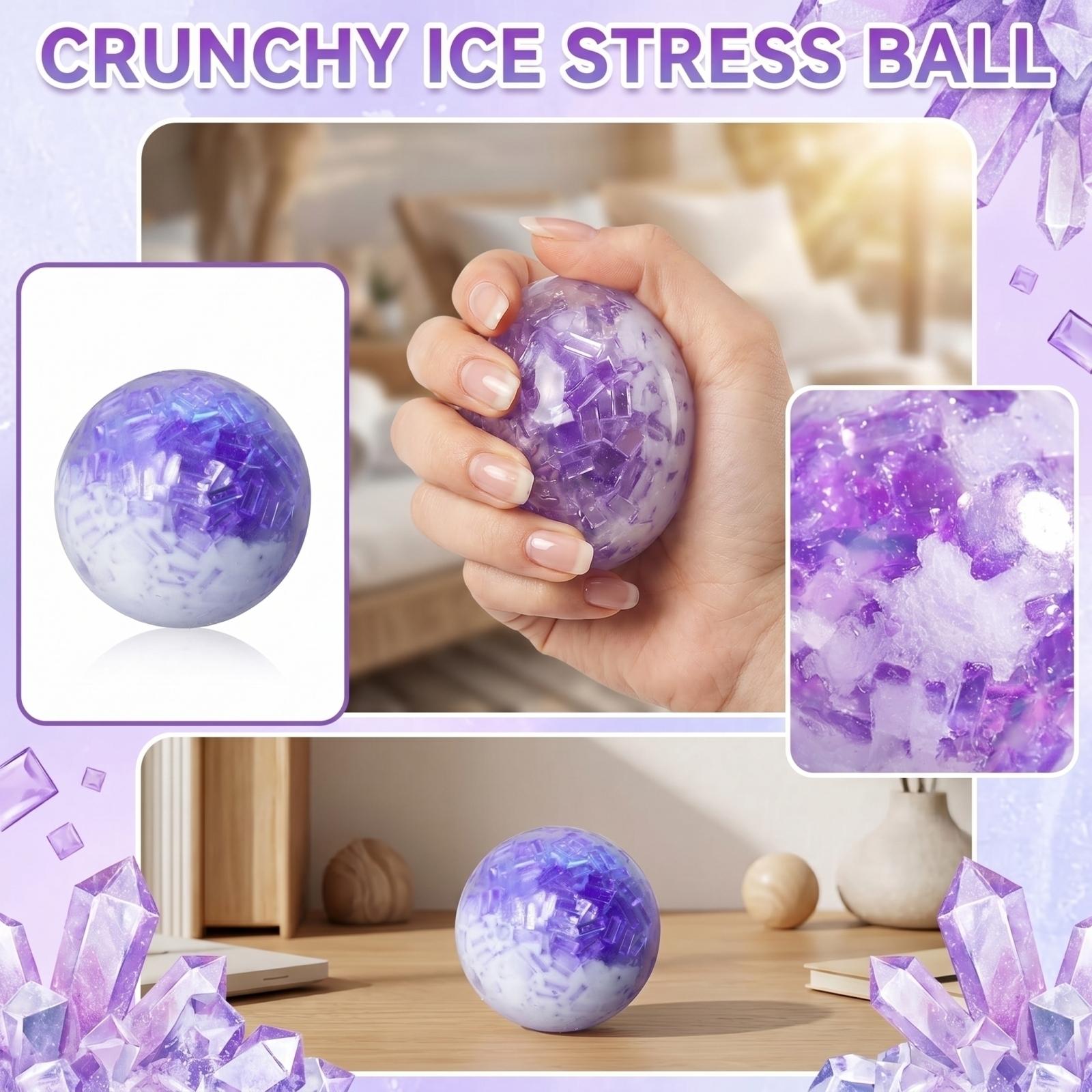 Stress Ball with Transparent Filling Soft Toy for Hand Exercise and Sensory Relaxation for Office Home School Use One Size
Stress Ball with Transparent Filling Soft Toy for Hand Exercise and Sensory Relaxation for Office Home School Use One Size