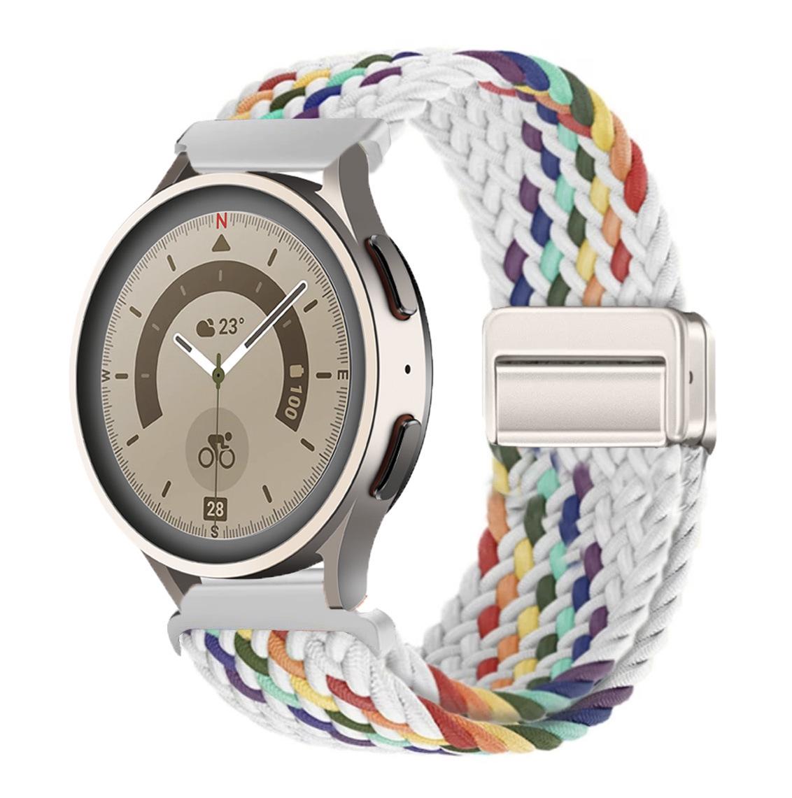 18-мм магнітна пряжка, тканий нейлоновий ремінець-петля для Huawei GT5 та Samsung Watch7, жіночі годинники 22mm
18-мм магнітна пряжка, тканий нейлоновий ремінець-петля для Huawei GT5 та Samsung Watch7, жіночі годинники 22mm