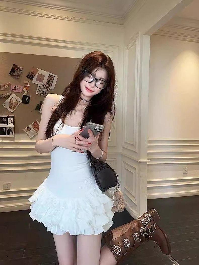 Pure Desire Women s Spicy White Camisole Tank Dress: Slim Fit Sleeveless Knit Bud Skirt for Summer L белый
Pure Desire Women s Spicy White Camisole Tank Dress: Slim Fit Sleeveless Knit Bud Skirt for Summer L белый