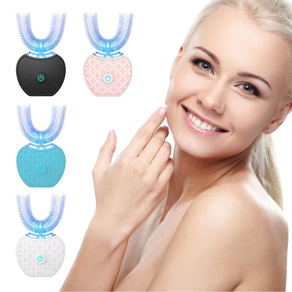 IPX7 Waterproof Ultrasonic Electric Toothbrush U-Shape Electric Ultrasonic Toothbrush Adult рожевий
IPX7 Waterproof Ultrasonic Electric Toothbrush U-Shape Electric Ultrasonic Toothbrush Adult рожевий