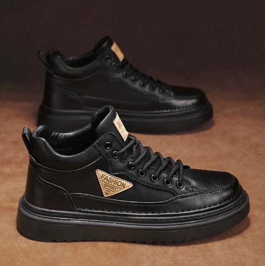 Весенне-осенние новые ботильоны, мужские модные и универсальные повседневные кожаные туфли на толстой подошве, рабочая обувь и кеды H278 44 чёрный
Весенне-осенние новые ботильоны, мужские модные и универсальные повседневные кожаные туфли на толстой подошве, рабочая обувь и кеды H278 44 чёрный