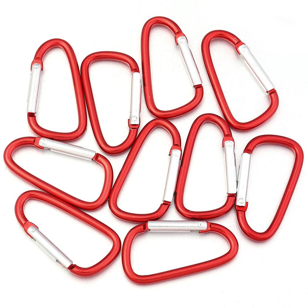 10pcs/lot Aluminum Alloy Snap Clasps Carabiner Buckle Colorful D-Shape Locking Hook Clasps DIY Keychain Bags Jewelry Accessories
10pcs/lot Aluminum Alloy Snap Clasps Carabiner Buckle Colorful D-Shape Locking Hook Clasps DIY Keychain Bags Jewelry Accessories