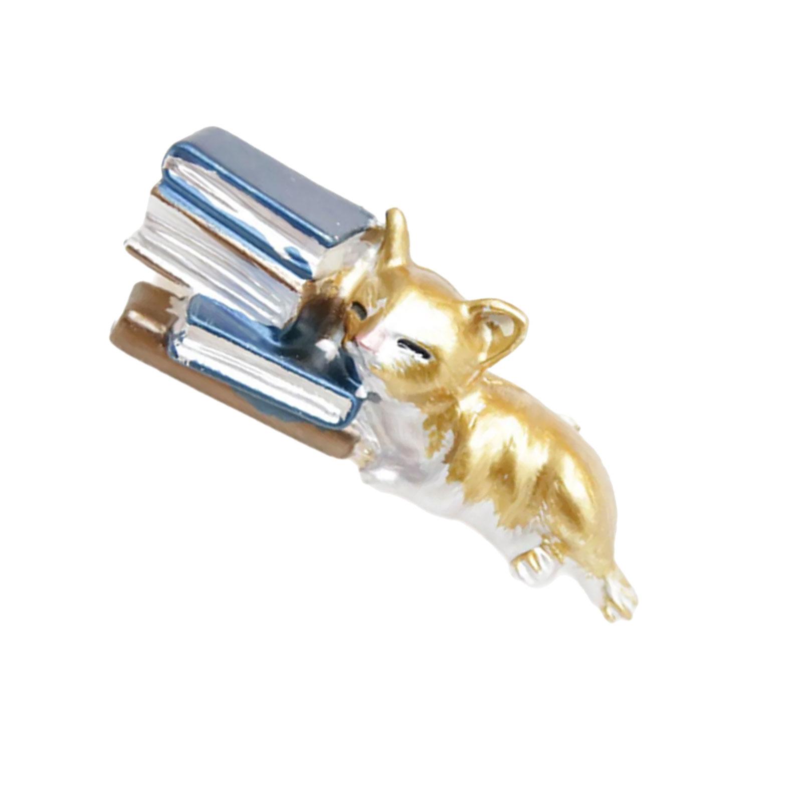 Милота Спящий Кот Брошь Очаровательная Животная Значок Стильный Лацканный Значок Текстура Сплава для Украшения Рюкзака и Ткани золотой
Милота Спящий Кот Брошь Очаровательная Животная Значок Стильный Лацканный Значок Текстура Сплава для Украшения Рюкзака и Ткани золотой