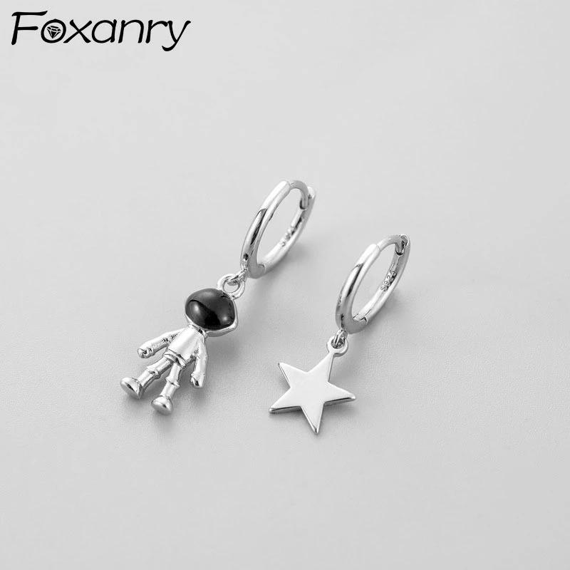 Foxanry предотвращают аллергию, серьги-кольца для женщин, новые модные милые асимметрии, вечерние украшения со звездами, подарок для девочек as Shown серебряный
Foxanry предотвращают аллергию, серьги-кольца для женщин, новые модные милые асимметрии, вечерние украшения со звездами, подарок для девочек as Shown серебряный