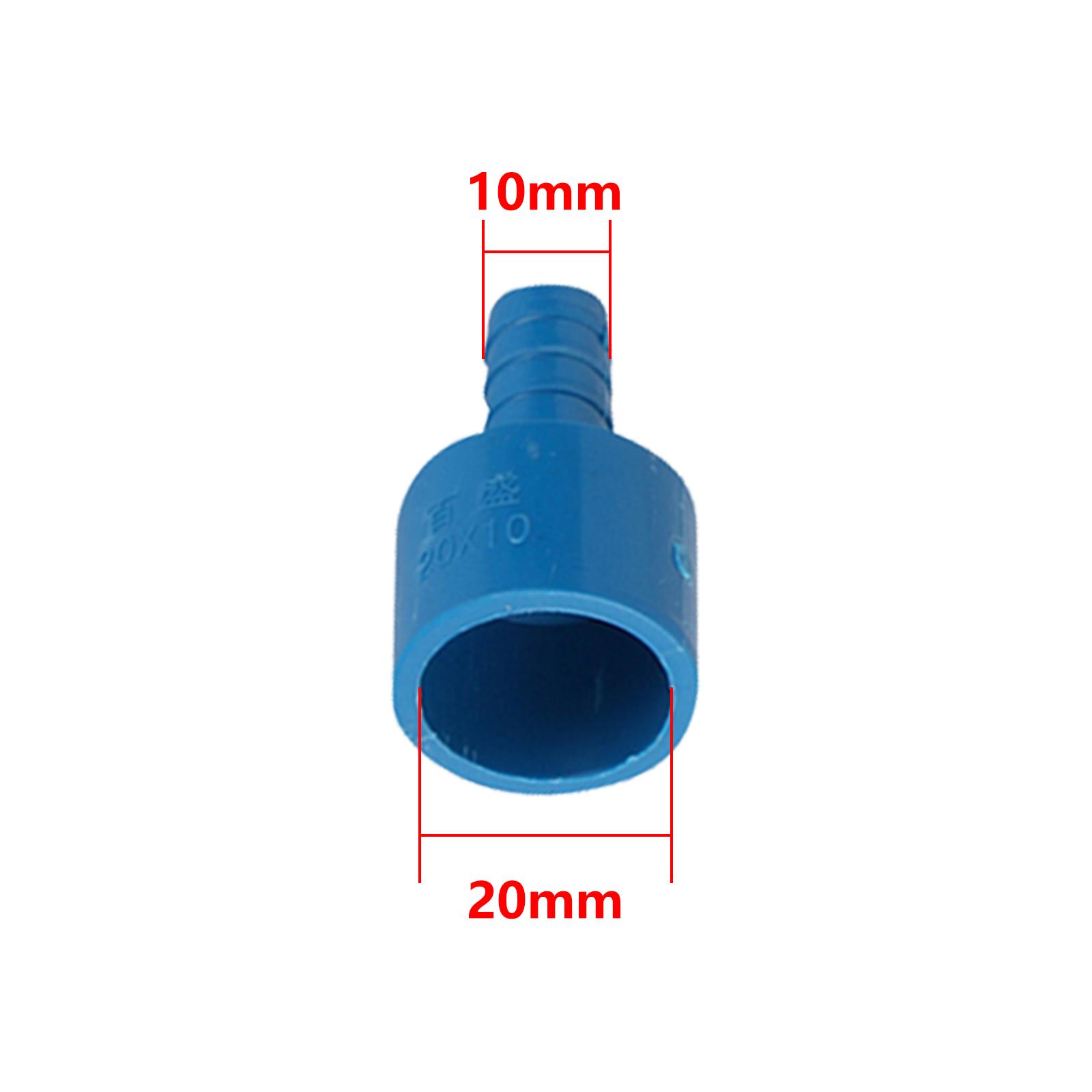 5Pcs ID 20mm to 10mm Barb Tail PVC Pagoda Connector Garden Irrigation Pipe Soft Hose Adapter Plumbing Pipe Plastic Fittings
5Pcs ID 20mm to 10mm Barb Tail PVC Pagoda Connector Garden Irrigation Pipe Soft Hose Adapter Plumbing Pipe Plastic Fittings