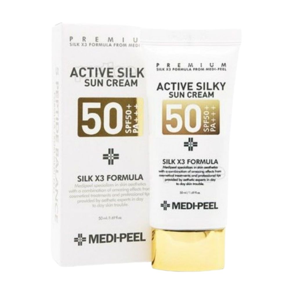 MEDI-PEEL Active Silky Sunscreen SPF50+ PA+++ Lightweight Daily UV Protection 50ml
MEDI-PEEL Active Silky Sunscreen SPF50+ PA+++ Lightweight Daily UV Protection 50ml