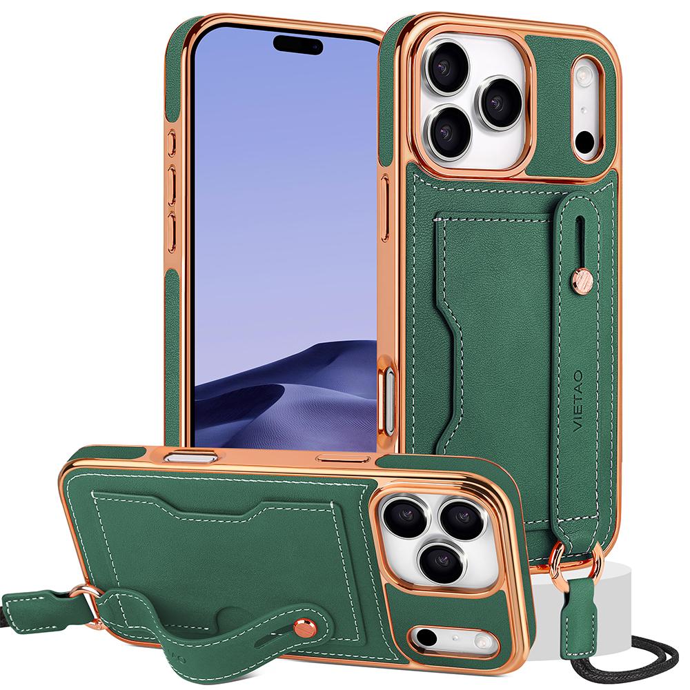 Retro Lychee Grain Wrist Band Phone Case For iPhone 17 16 15 14 13 12 Pro Max Plus Air PU Leather Card Pocket Neck Strap Cover iPhone 13 Pro Max
Retro Lychee Grain Wrist Band Phone Case For iPhone 17 16 15 14 13 12 Pro Max Plus Air PU Leather Card Pocket Neck Strap Cover iPhone 13 Pro Max
