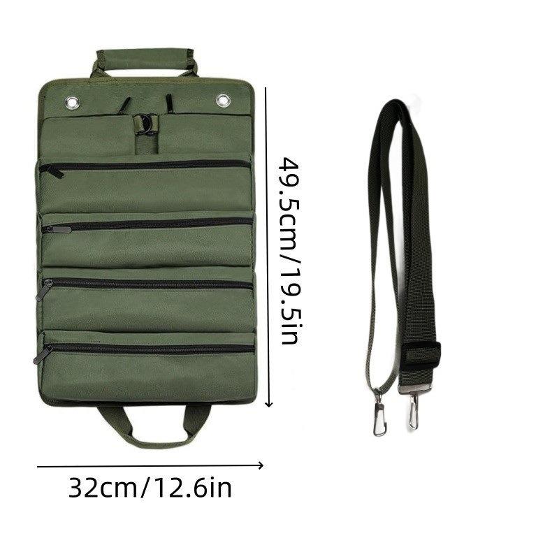 1pcs Multi Functional Hardware Installation Master Tool Roll Bag Thickened Portable Portable Wear-resistant Roll Bag зелёный
1pcs Multi Functional Hardware Installation Master Tool Roll Bag Thickened Portable Portable Wear-resistant Roll Bag зелёный