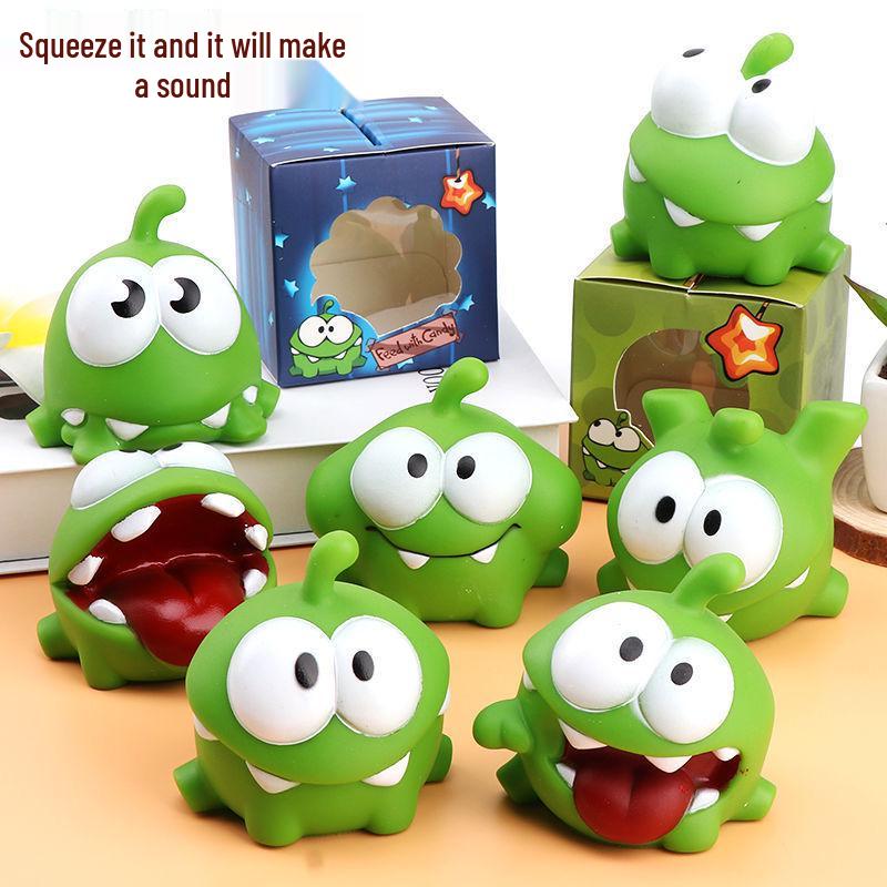 Cut the Rope Зеленый Боб Лягушка Мультяшная Кукла Украшение для Торта: Виниловые игрушки-лягушки, которые можно сжимать и пищать One Frog (Random)
Cut the Rope Зеленый Боб Лягушка Мультяшная Кукла Украшение для Торта: Виниловые игрушки-лягушки, которые можно сжимать и пищать One Frog (Random)