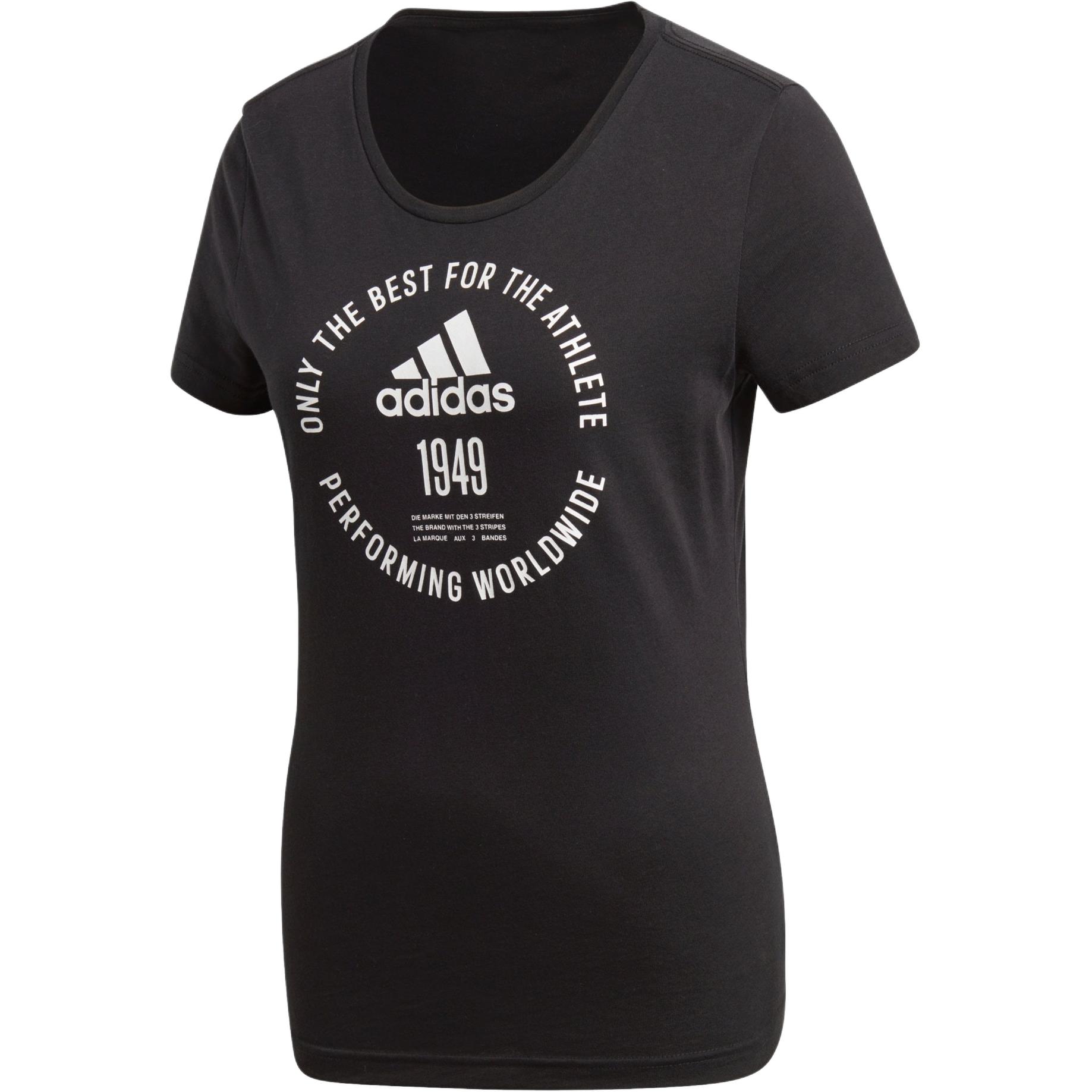 Adidas Adi Emblem Comfortable Round Neck Short Sleeve T-Shirt Women T-Shirts Black CW0997 L
Adidas Adi Emblem Comfortable Round Neck Short Sleeve T-Shirt Women T-Shirts Black CW0997 L