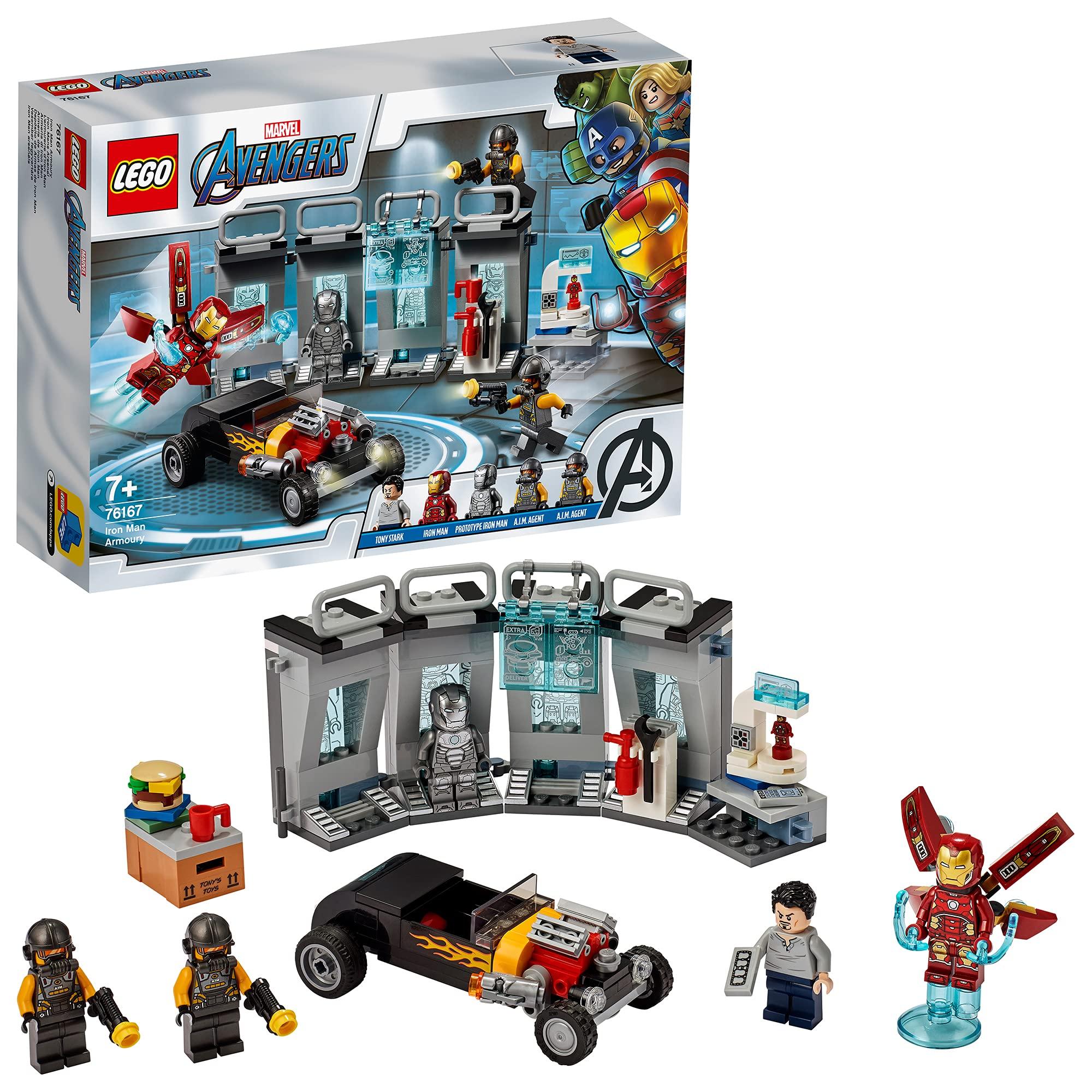 LEGO Super Heroes Оружейная Железного человека 76167
LEGO Super Heroes Оружейная Железного человека 76167