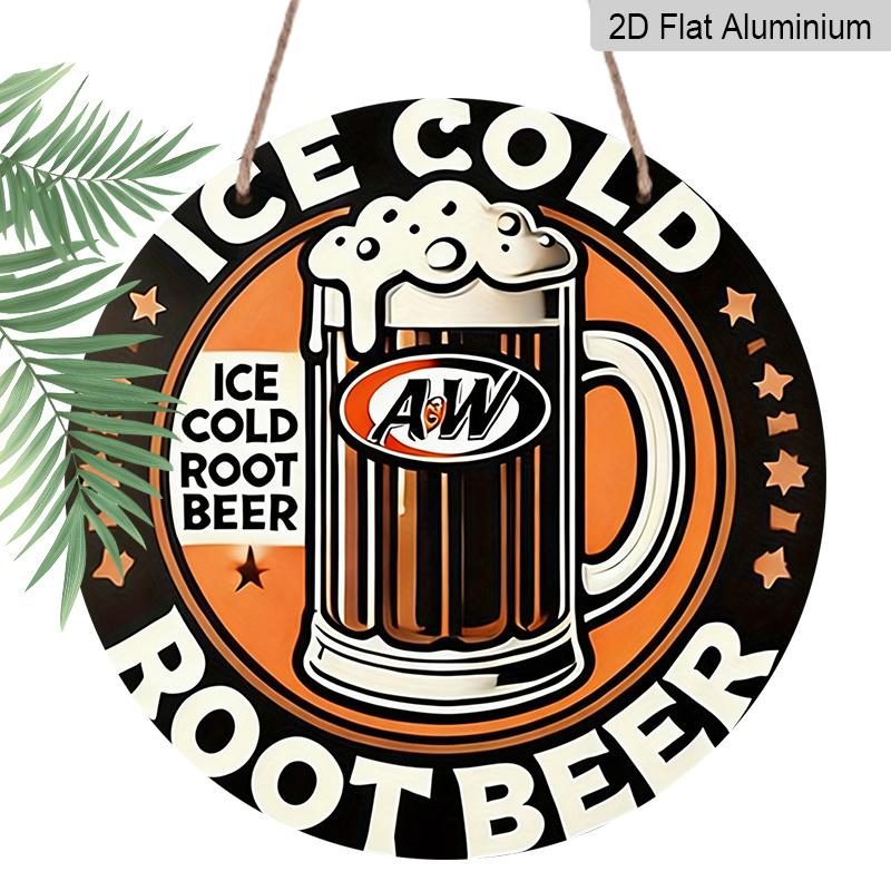 2D Flat, 1pc Vintage Root Beer Metal Wall Sign - Retro Diner Style, 7.87 Round Aluminum Sign for Home, Garage, Cafe, for Cave - Nostalgic 1950s Soda 1pc
2D Flat, 1pc Vintage Root Beer Metal Wall Sign - Retro Diner Style, 7.87 Round Aluminum Sign for Home, Garage, Cafe, for Cave - Nostalgic 1950s Soda 1pc