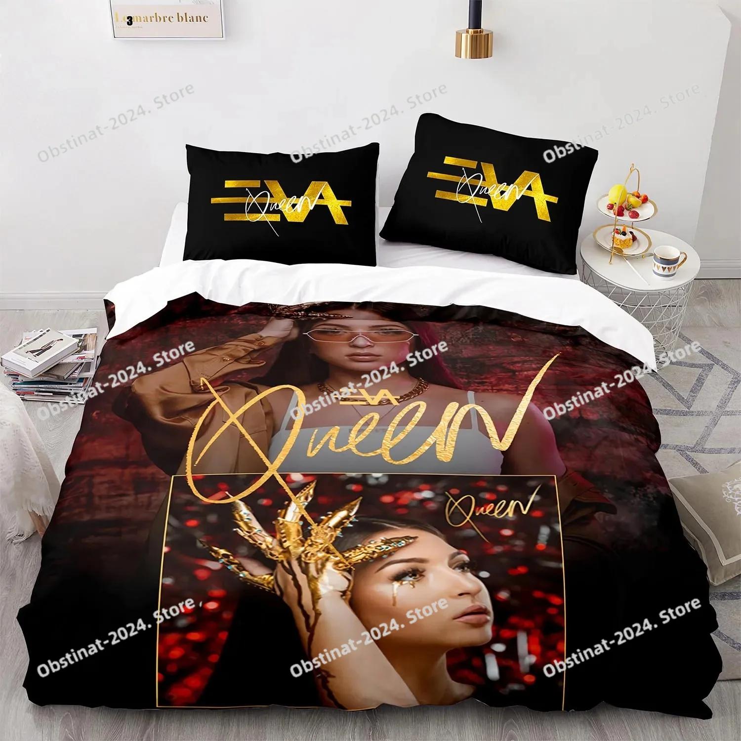 New Eva Queen Bedding Set Printed Bed Set With Pillowcase Duvet Cover Soft Single Double Queen Super King Size Eva Queen Bed Set EU Single(135*200cm)3pcs
New Eva Queen Bedding Set Printed Bed Set With Pillowcase Duvet Cover Soft Single Double Queen Super King Size Eva Queen Bed Set EU Single(135*200cm)3pcs