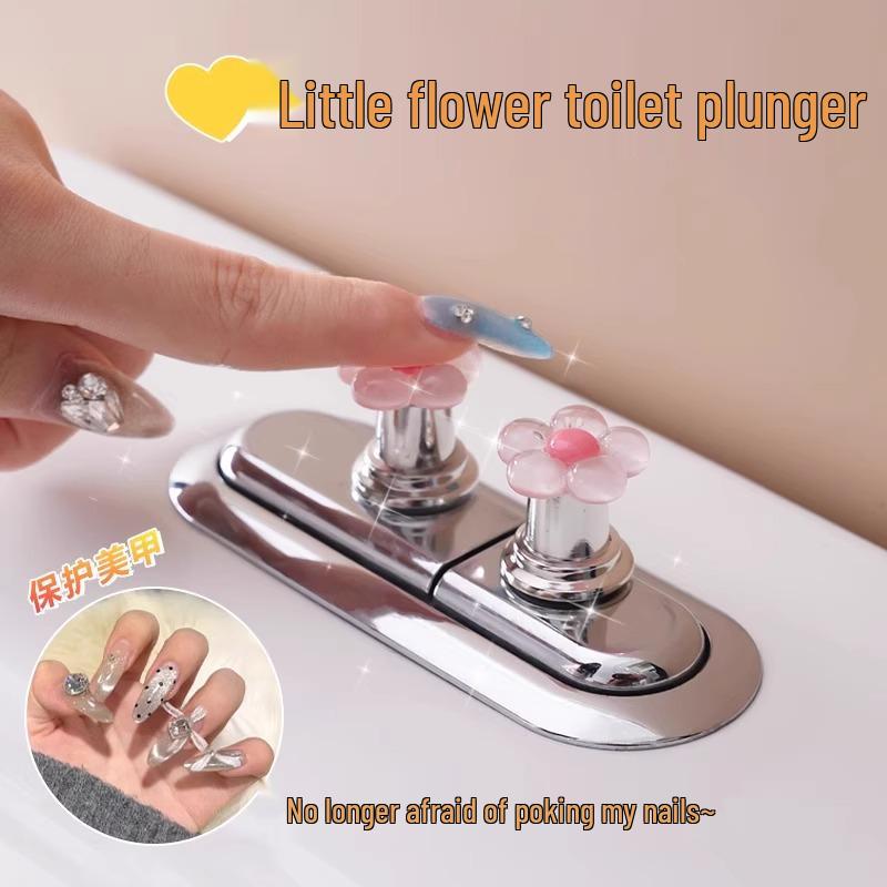 Floral Toilet Button Nail Art Bathroom Tank Switch Universal Lid Lifter Flusher синій
Floral Toilet Button Nail Art Bathroom Tank Switch Universal Lid Lifter Flusher синій