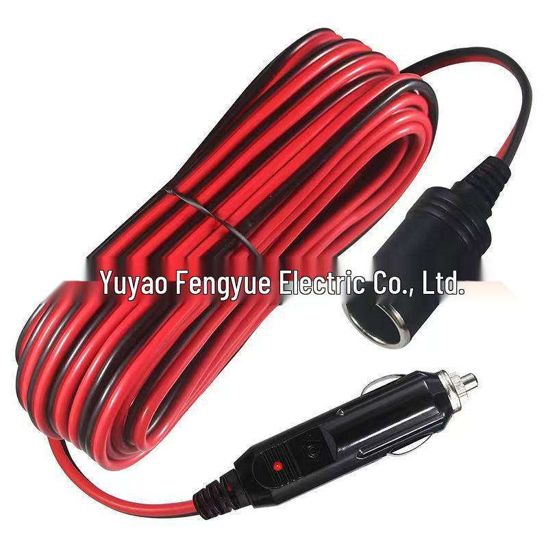 3m Heavy Duty 16AWG Car Cigarette Lighter Extension Cord 12V/24V with LED Plug Socket Adapter
3m Heavy Duty 16AWG Car Cigarette Lighter Extension Cord 12V/24V with LED Plug Socket Adapter