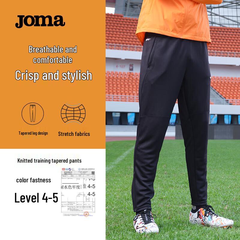 JOMA Men s Knit Quick-Dry Tapered Sports Pants L
JOMA Men s Knit Quick-Dry Tapered Sports Pants L