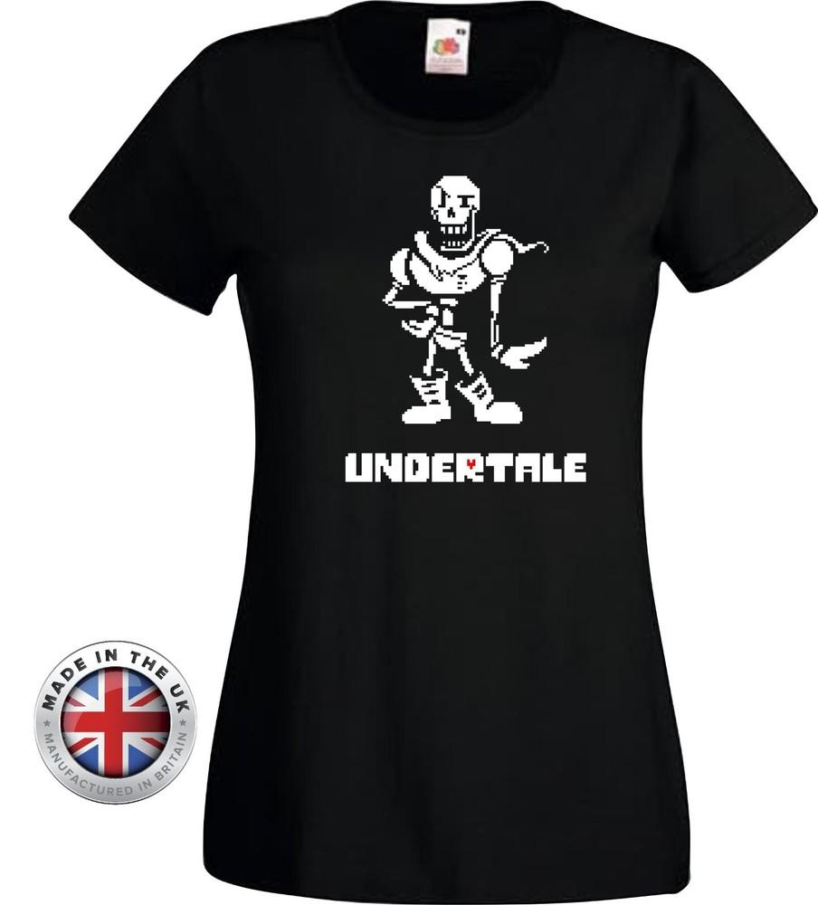 Undertale Papyrus black T shirt. unisex,women s fitted and Kids 4XL
Undertale Papyrus black T shirt. unisex,women s fitted and Kids 4XL