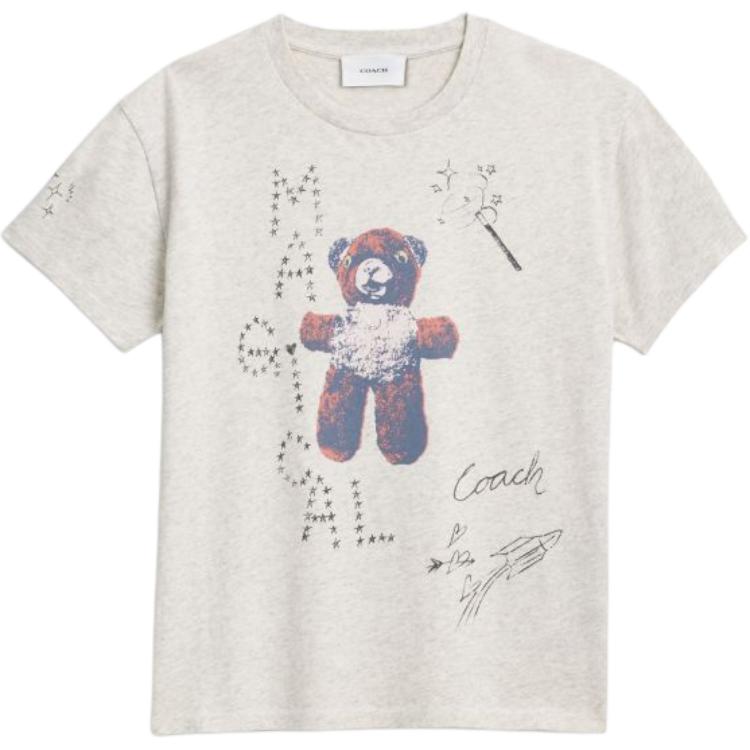 Coach FW25 Bear Pattern Cotton Slim Fit Short Sleeve T-Shirt Unisex Tops CCY46-HGR L
Coach FW25 Bear Pattern Cotton Slim Fit Short Sleeve T-Shirt Unisex Tops CCY46-HGR L