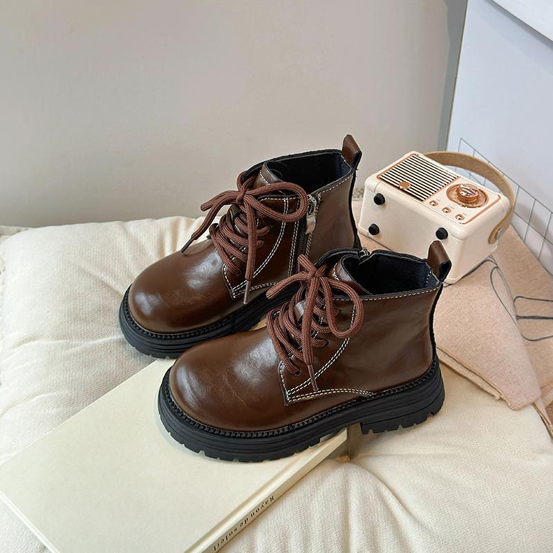 Children Retro Short Boots Boys Handsome British Style Boots Girls Single Spring Leather Boots 26 коричневый
Children Retro Short Boots Boys Handsome British Style Boots Girls Single Spring Leather Boots 26 коричневый