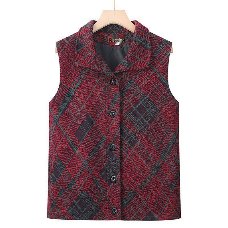Women s Vest for Middle-Aged & Elderly: Spring/Autumn Grandma Jacket, Mom s Cape & Top 4XL (recommended 135-145 jin)
Women s Vest for Middle-Aged & Elderly: Spring/Autumn Grandma Jacket, Mom s Cape & Top 4XL (recommended 135-145 jin)