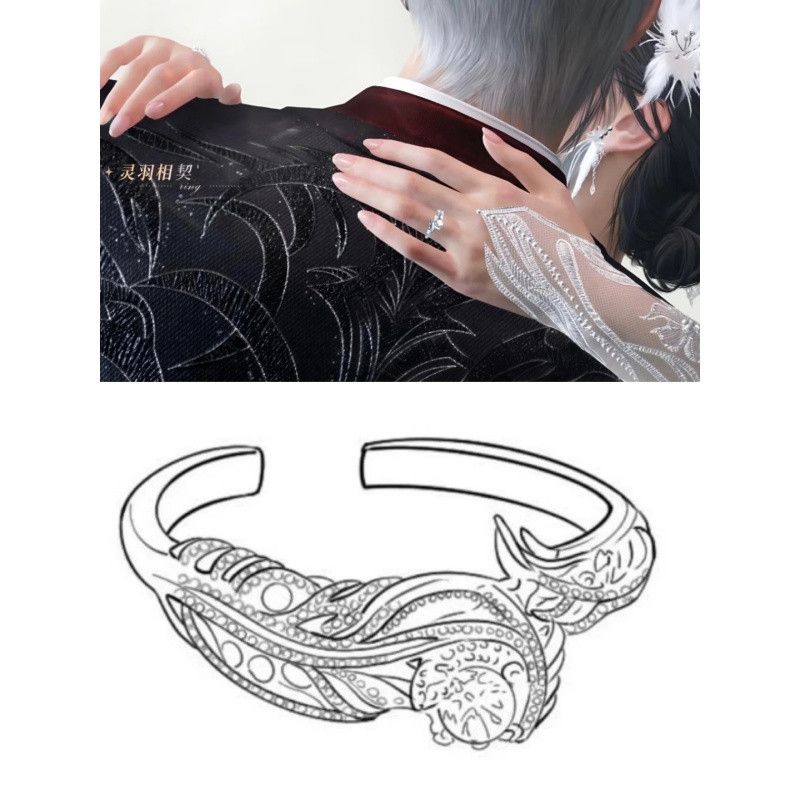 Hot Game Love and Deepspace Caleb Xavier Sylus Zayne Rafayel Cosplay Rings Heroine Couple Wedding Rings for Women Halloween Gift
Hot Game Love and Deepspace Caleb Xavier Sylus Zayne Rafayel Cosplay Rings Heroine Couple Wedding Rings for Women Halloween Gift