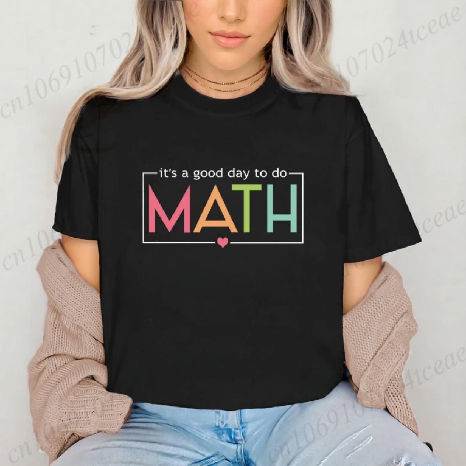Funny Math Teacher Women s Crew Neck T-Shirt Casual Short Sleeve Mathematics Geek Print Women s T-Shirts Spring Summer Tee Tops XXXXXL чорний
Funny Math Teacher Women s Crew Neck T-Shirt Casual Short Sleeve Mathematics Geek Print Women s T-Shirts Spring Summer Tee Tops XXXXXL чорний
