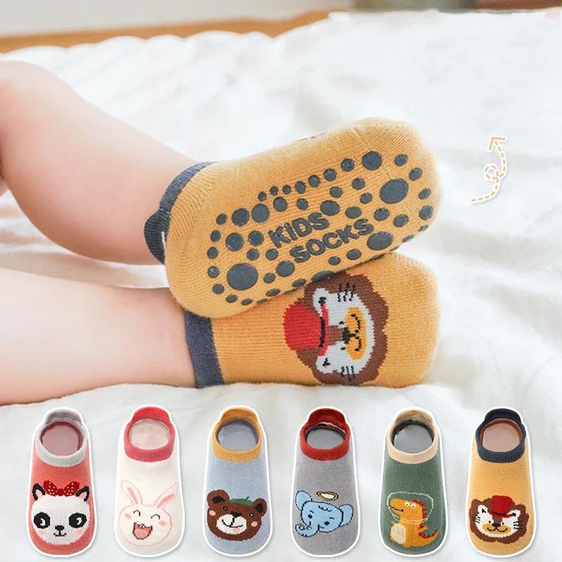 New Baby Cotton Socks Cute Cartoon Animal Pattern Comfy Breathable Baby Non-slip Kids Floor Socks S for 0-1 Years
New Baby Cotton Socks Cute Cartoon Animal Pattern Comfy Breathable Baby Non-slip Kids Floor Socks S for 0-1 Years
