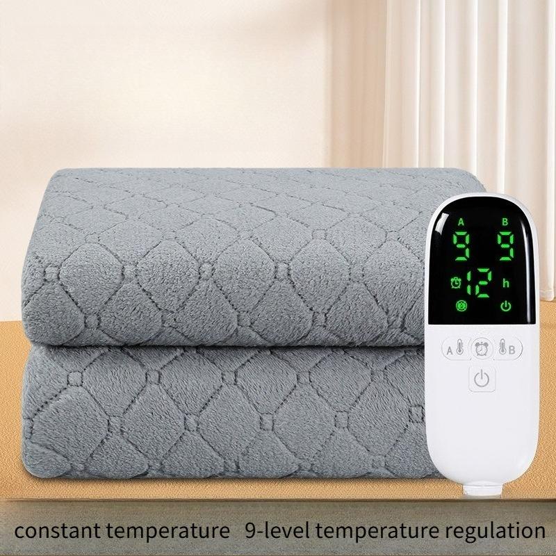 Довга плюшева електрична ковдра з постійною температурою, інтелектуальне двоконтурне нагрівання, тепла простирадло, підходить для дому, студентів 120x180cm сірий
Довга плюшева електрична ковдра з постійною температурою, інтелектуальне двоконтурне нагрівання, тепла простирадло, підходить для дому, студентів 120x180cm сірий