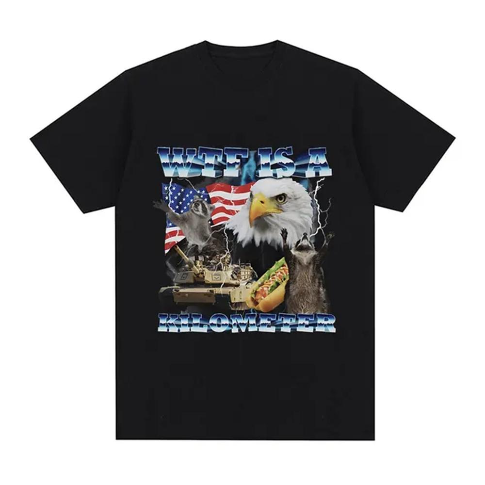 Pure Cotton New Arrival Wtf Is A Kilometer Raccoon Opossums Meme Graphic T Shirt Unisex Unisexs Clothing T Shirt Homme Unisexs T Shirt S
Pure Cotton New Arrival Wtf Is A Kilometer Raccoon Opossums Meme Graphic T Shirt Unisex Unisexs Clothing T Shirt Homme Unisexs T Shirt S