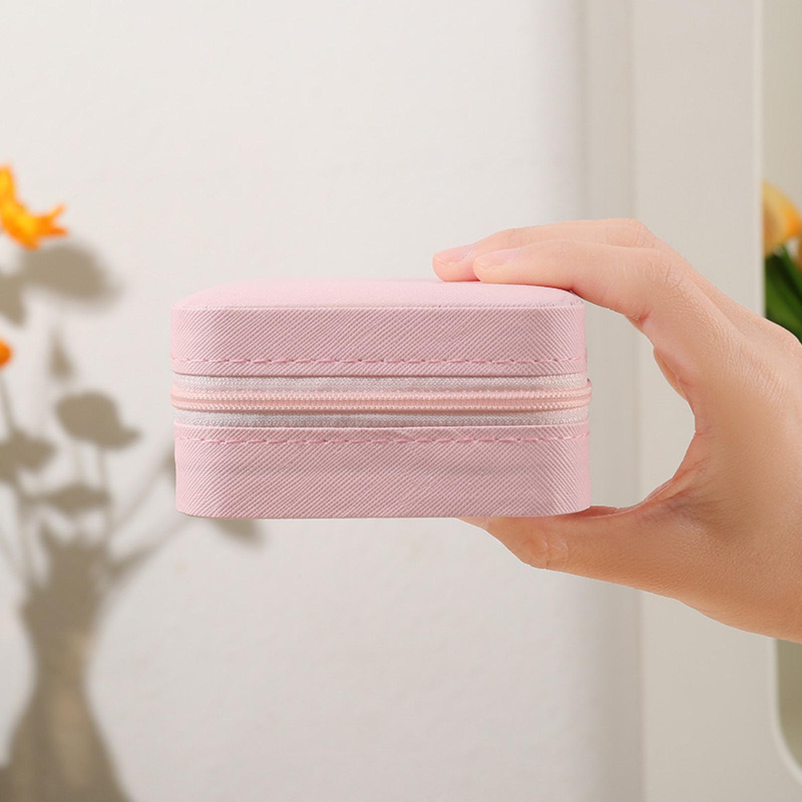 Compact Portable Jewellery Box Travel Jewellery Organiser Earring And Necklace Jewellery Case Vintage Compact Jewellery Box One Size рожевий
Compact Portable Jewellery Box Travel Jewellery Organiser Earring And Necklace Jewellery Case Vintage Compact Jewellery Box One Size рожевий