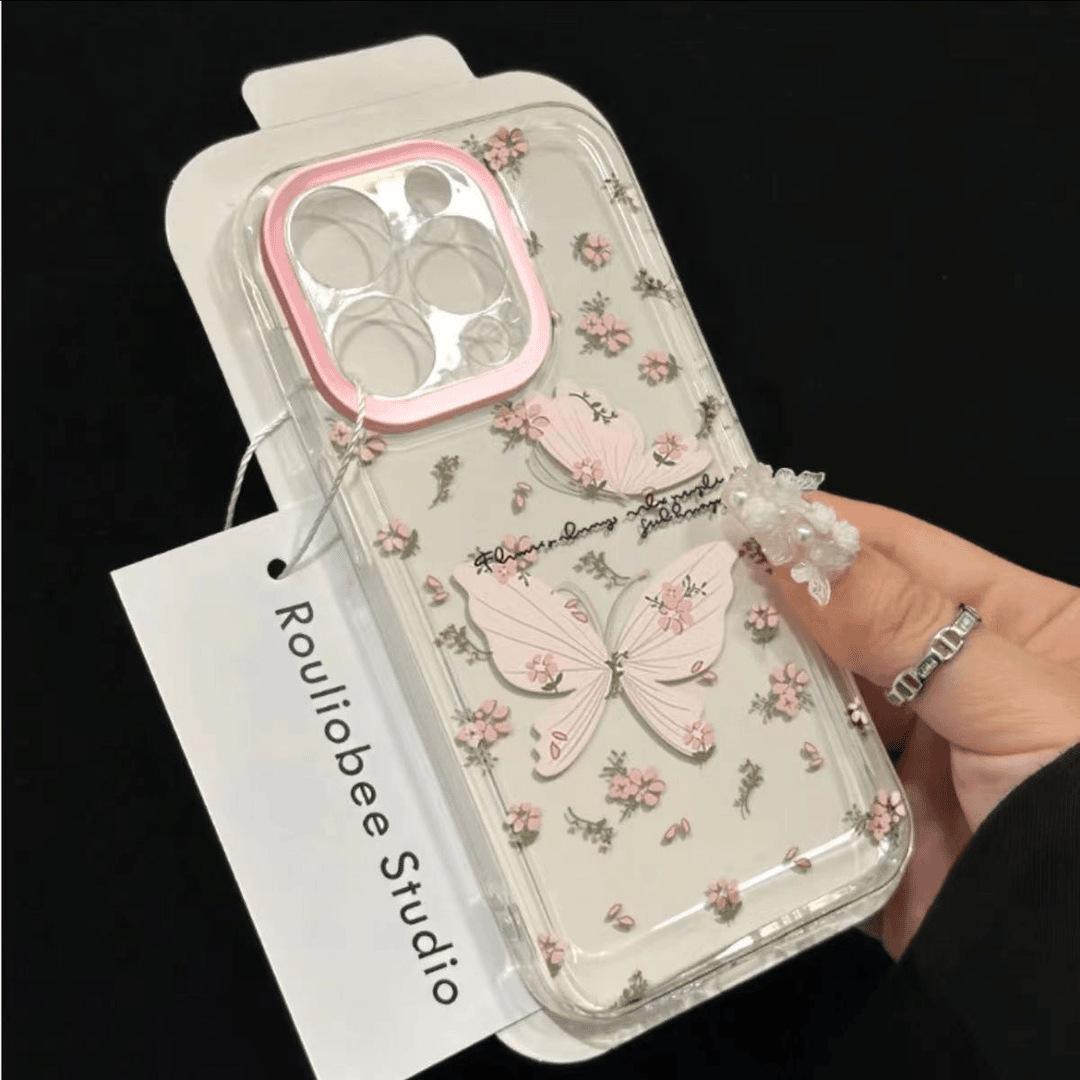 Pink Floral Butterfly iPhone 13/14/15 & 12 Pro Max Soft Case - Cartoon Design for Apple XS/11/XR Apple 16
Pink Floral Butterfly iPhone 13/14/15 & 12 Pro Max Soft Case - Cartoon Design for Apple XS/11/XR Apple 16