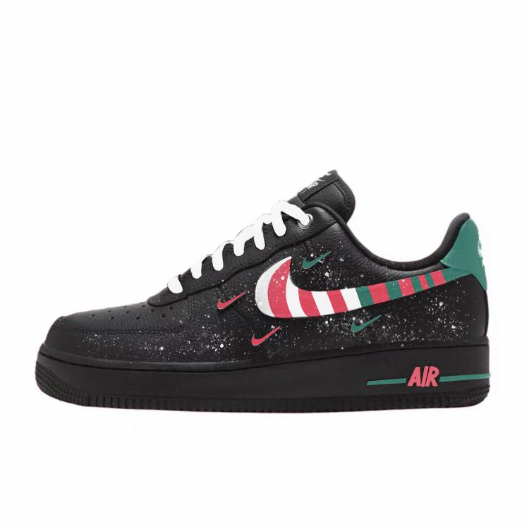 Nike Air Force 1 Abrasion Resistant Low top Skateboard Shoes Women s Black Red Green HQ1180-001(Team352-) 38
Nike Air Force 1 Abrasion Resistant Low top Skateboard Shoes Women s Black Red Green HQ1180-001(Team352-) 38