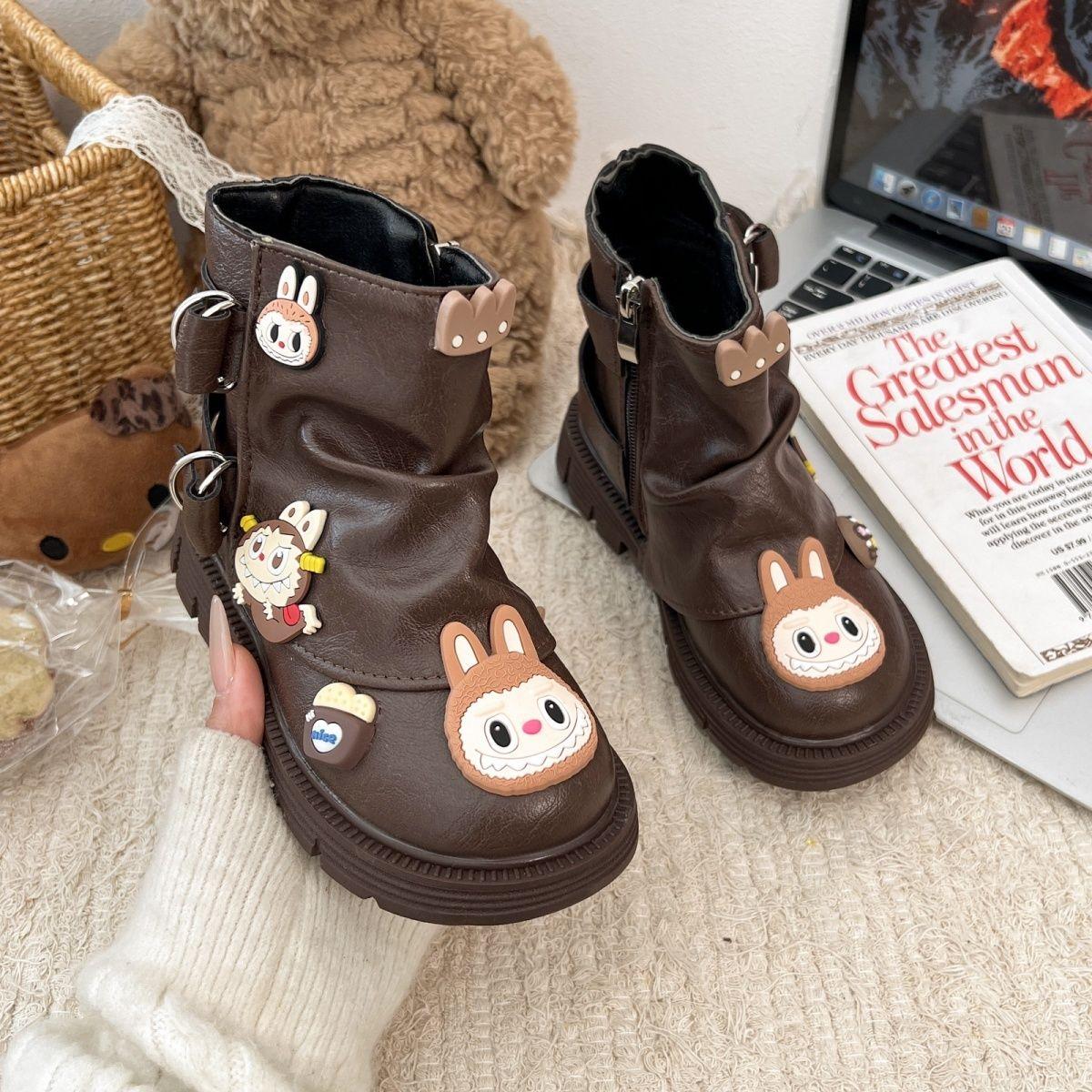 Fashionable Princess Boots for Girls and Cute Short Boots for Children Autumn 26
Fashionable Princess Boots for Girls and Cute Short Boots for Children Autumn 26