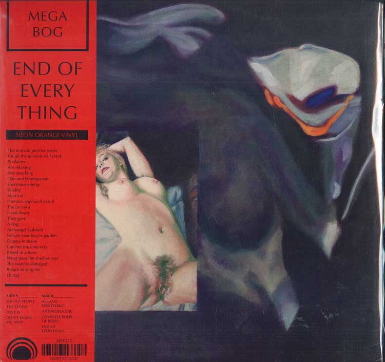 LP Record MEGA BOG - End Of Everything MEX337 Mexican Summer 2023 Worldwide Rock
LP Record MEGA BOG - End Of Everything MEX337 Mexican Summer 2023 Worldwide Rock