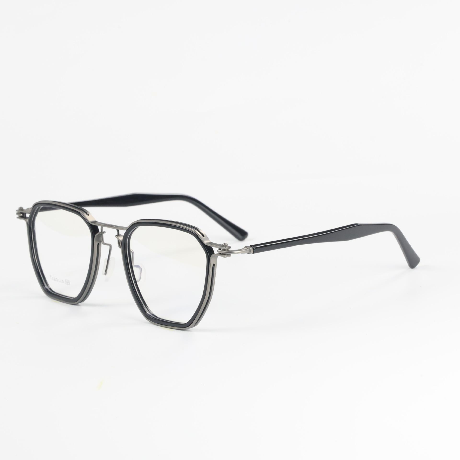 Optical Frame Retro Eyewear Titanium Eyeglasses Prescription Glasses Korean B-Titanium For Ip Electroplating High Quality
Optical Frame Retro Eyewear Titanium Eyeglasses Prescription Glasses Korean B-Titanium For Ip Electroplating High Quality