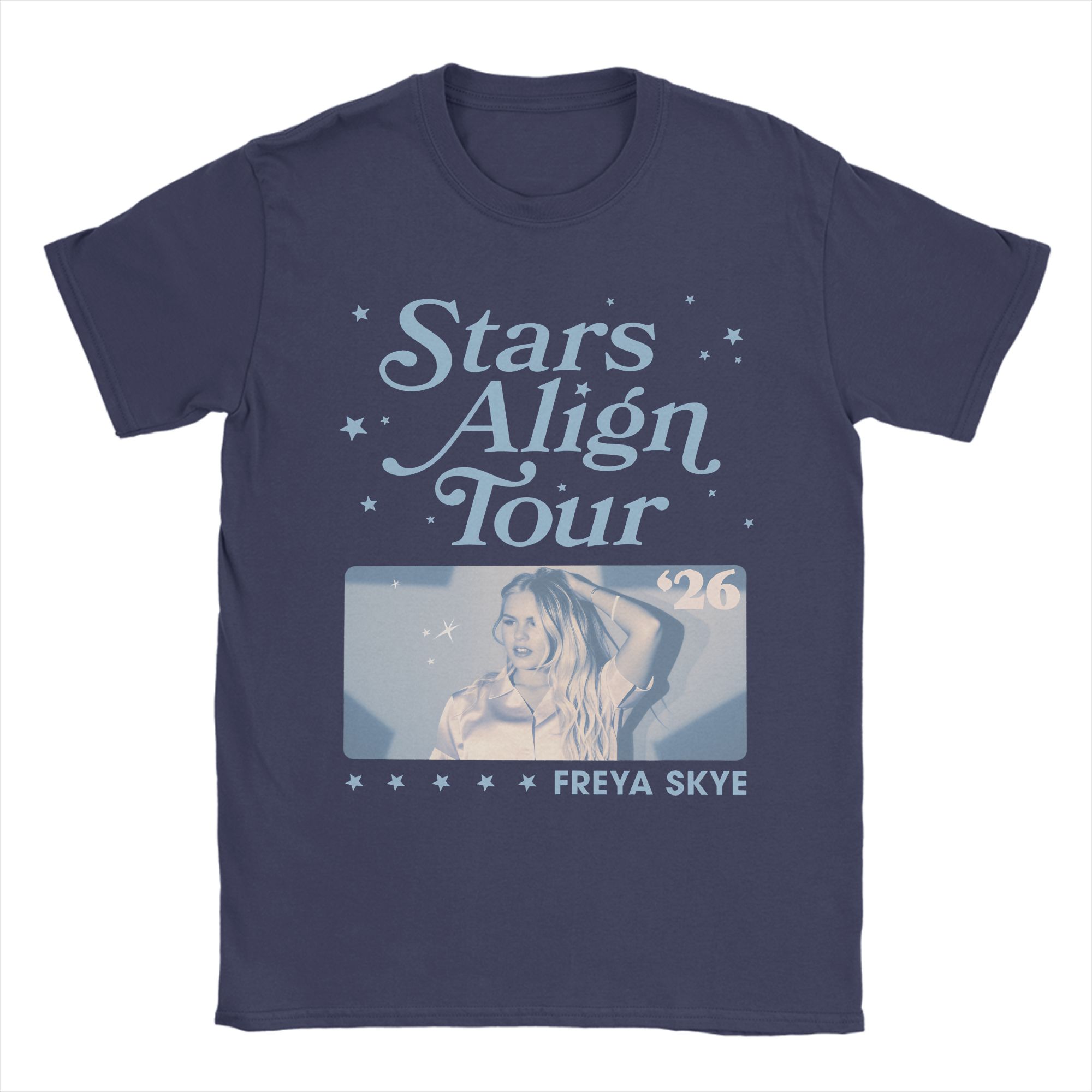 Freya Skye Stars Align Tour T Shirts Men 100 Cotton Vintage TShirt Crew Neck Tees Short Sleeve Clothes Plus Size 4XL
Freya Skye Stars Align Tour T Shirts Men 100 Cotton Vintage TShirt Crew Neck Tees Short Sleeve Clothes Plus Size 4XL