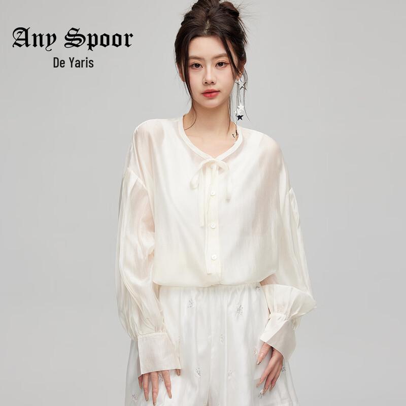ANY SPOOR Women s Casual Long-Sleeve Shirt M
ANY SPOOR Women s Casual Long-Sleeve Shirt M