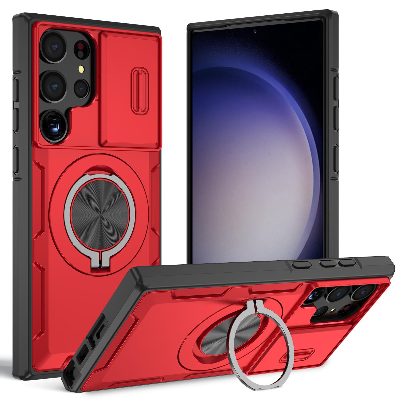 Case for Samsung S22 23 S24 S25 Ultra A14 A15 A16 A17 A26 A36 A56 Magnetic Metal Stand Sliding Camera Cover Protect Shockproof Case & Holder&Galaxy A56 5G червоний
Case for Samsung S22 23 S24 S25 Ultra A14 A15 A16 A17 A26 A36 A56 Magnetic Metal Stand Sliding Camera Cover Protect Shockproof Case & Holder&Galaxy A56 5G червоний