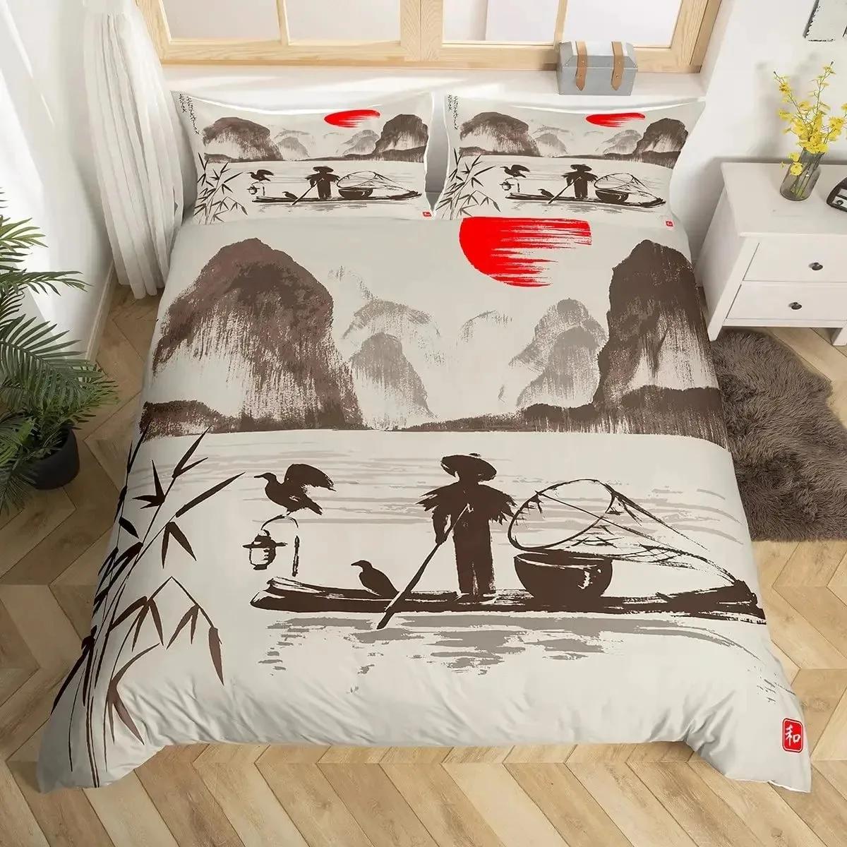 Comforter Bamboo Bamboo Branches Bedding Set Tree Print Comforter Fashion Retro Floral Style Queen Size Comforter (quilt)-EU Single(135*200cm)3pcs
Comforter Bamboo Bamboo Branches Bedding Set Tree Print Comforter Fashion Retro Floral Style Queen Size Comforter (quilt)-EU Single(135*200cm)3pcs