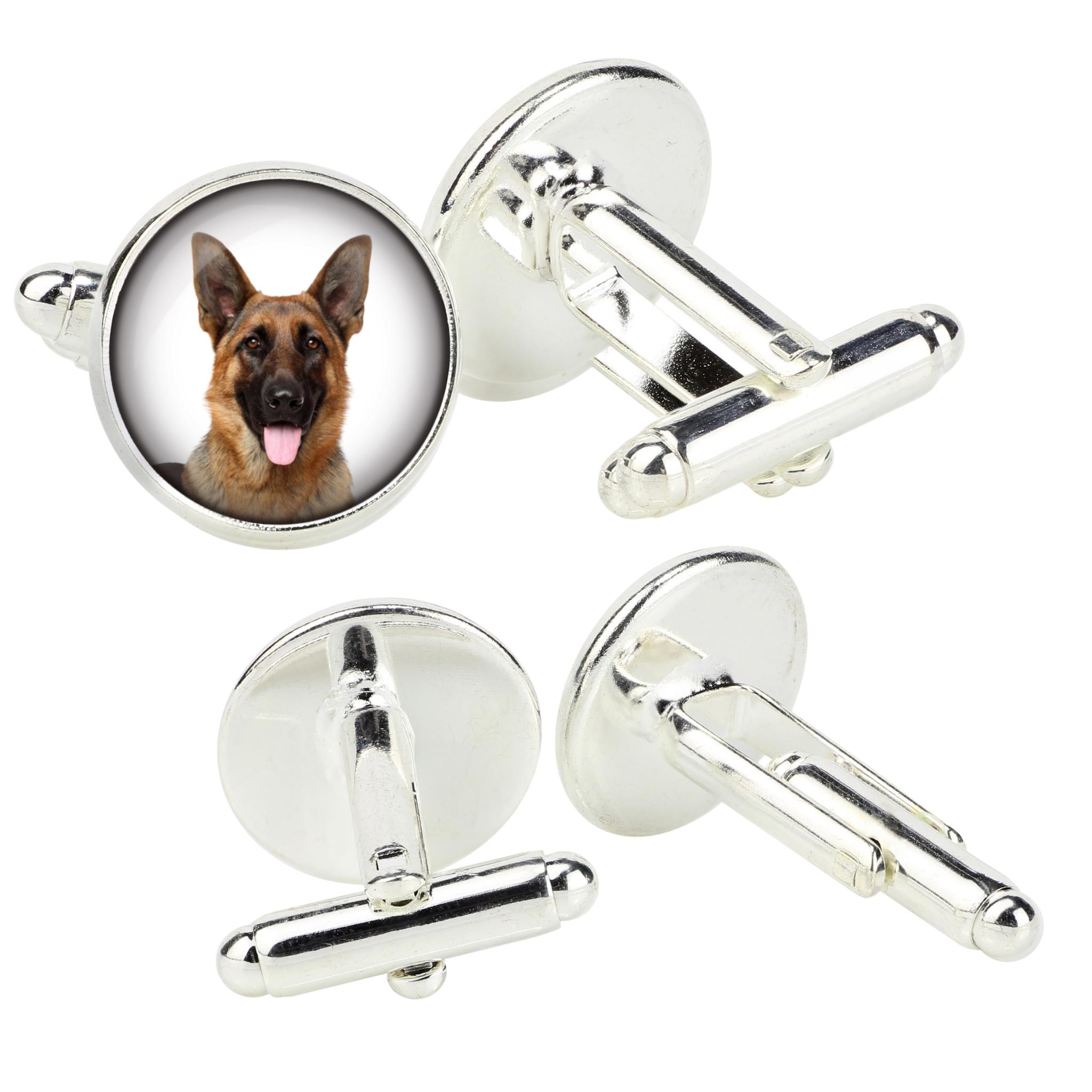 German Shepherd Dog, Alsatian Wolf Dog - cufflinks in a box, handmade jewelry, product of the Art-Dog brand
German Shepherd Dog, Alsatian Wolf Dog - cufflinks in a box, handmade jewelry, product of the Art-Dog brand