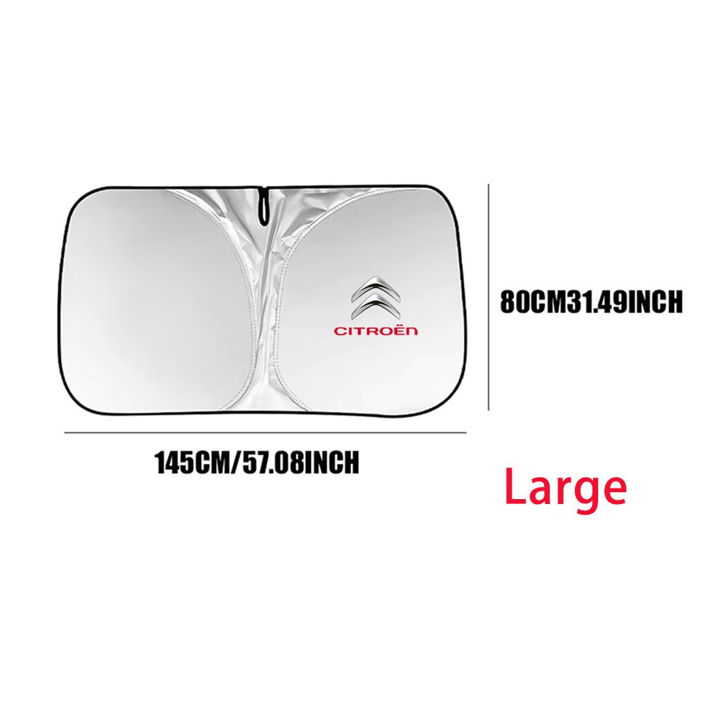 1Pcs Car Windshield Sun Shade Visor UV Protection Shield For Citroen C4 C3 C5 C1 C2 VTS Berlingo C-Elysee C4-Picasso C4-Aircross
1Pcs Car Windshield Sun Shade Visor UV Protection Shield For Citroen C4 C3 C5 C1 C2 VTS Berlingo C-Elysee C4-Picasso C4-Aircross