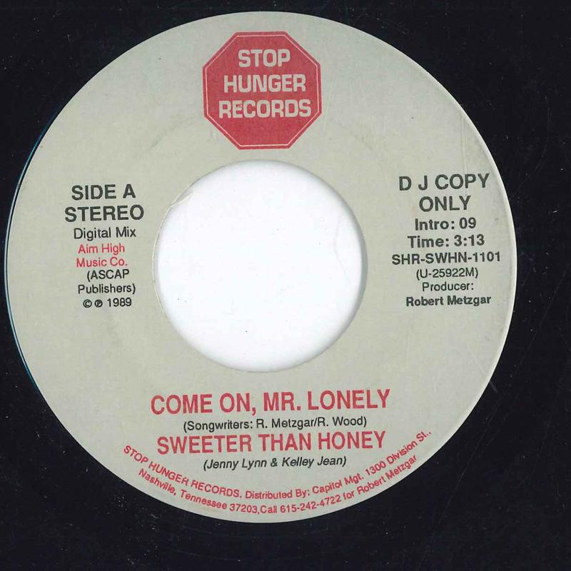 7inch Record SWEETER THAN HONEY - Come On, Mr. Lonely SHRSWHN1101PROM STOP HUNGER REC US Folk Used
7inch Record SWEETER THAN HONEY - Come On, Mr. Lonely SHRSWHN1101PROM STOP HUNGER REC US Folk Used