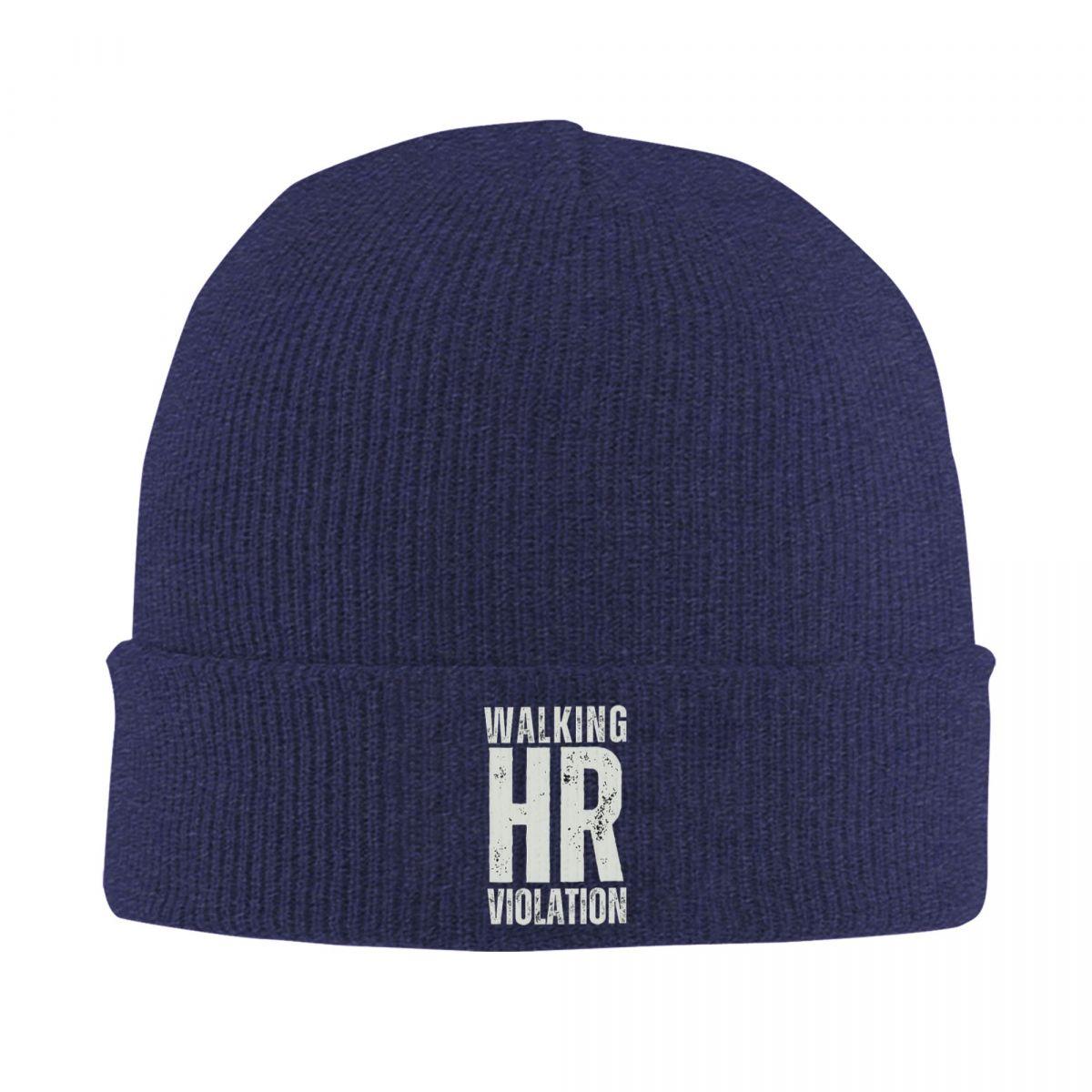 Walking HR Violation Warm Knitted Cap Fashion Bonnet Hat Autumn Winter Outdoor Beanies Hats for Men Women Adult One Size
Walking HR Violation Warm Knitted Cap Fashion Bonnet Hat Autumn Winter Outdoor Beanies Hats for Men Women Adult One Size