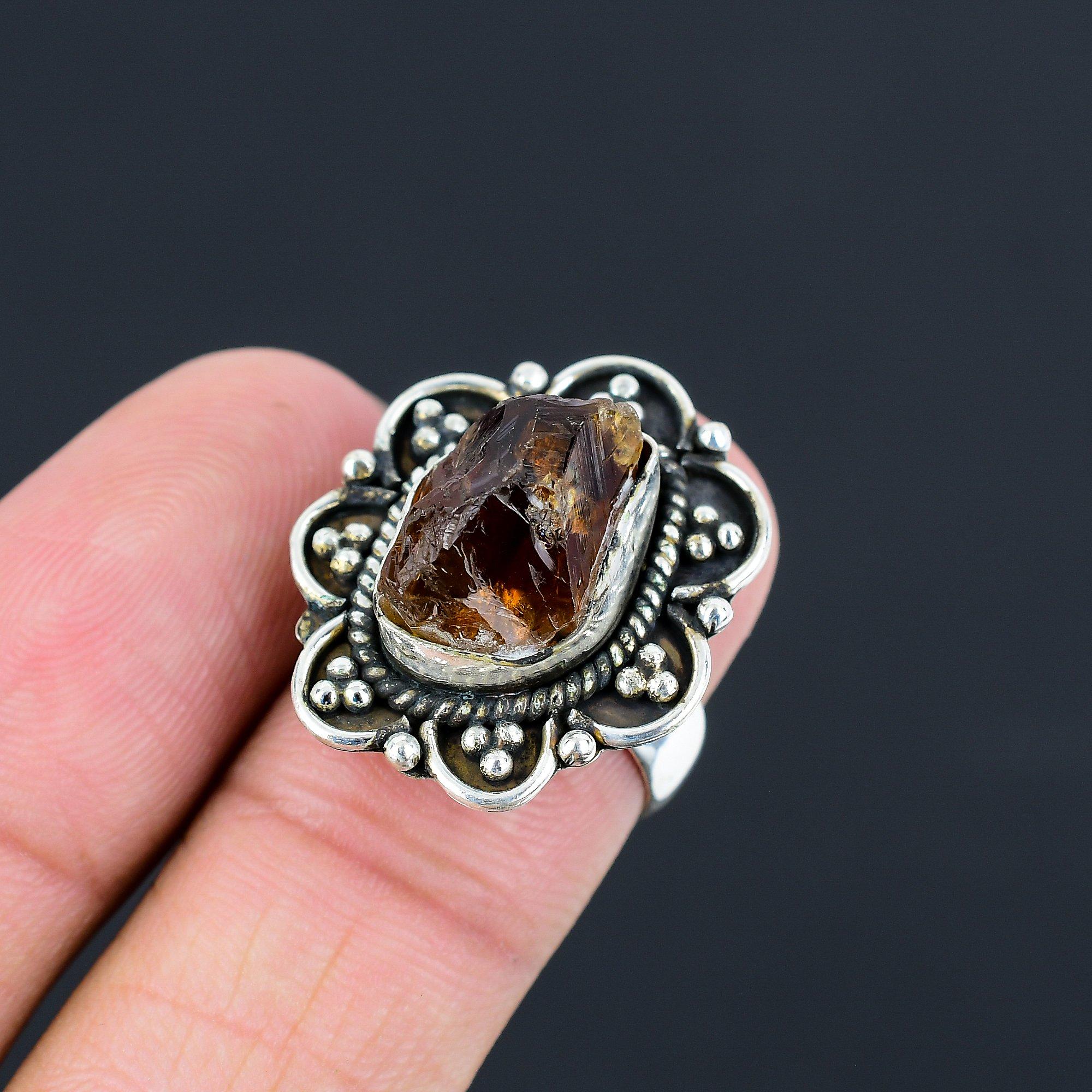 Sisters Day Sale 925 Silver Smoky Quartz Stone Statement New Ring Jewelry US 7 7
Sisters Day Sale 925 Silver Smoky Quartz Stone Statement New Ring Jewelry US 7 7