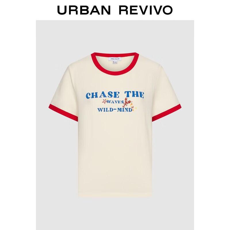 UR2026 Women s Retro Color-block Letter Print T-Shirt S
UR2026 Women s Retro Color-block Letter Print T-Shirt S